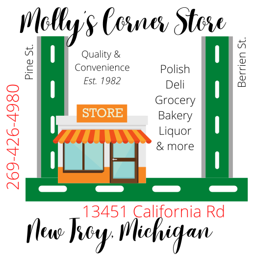Mollys corner store stickers